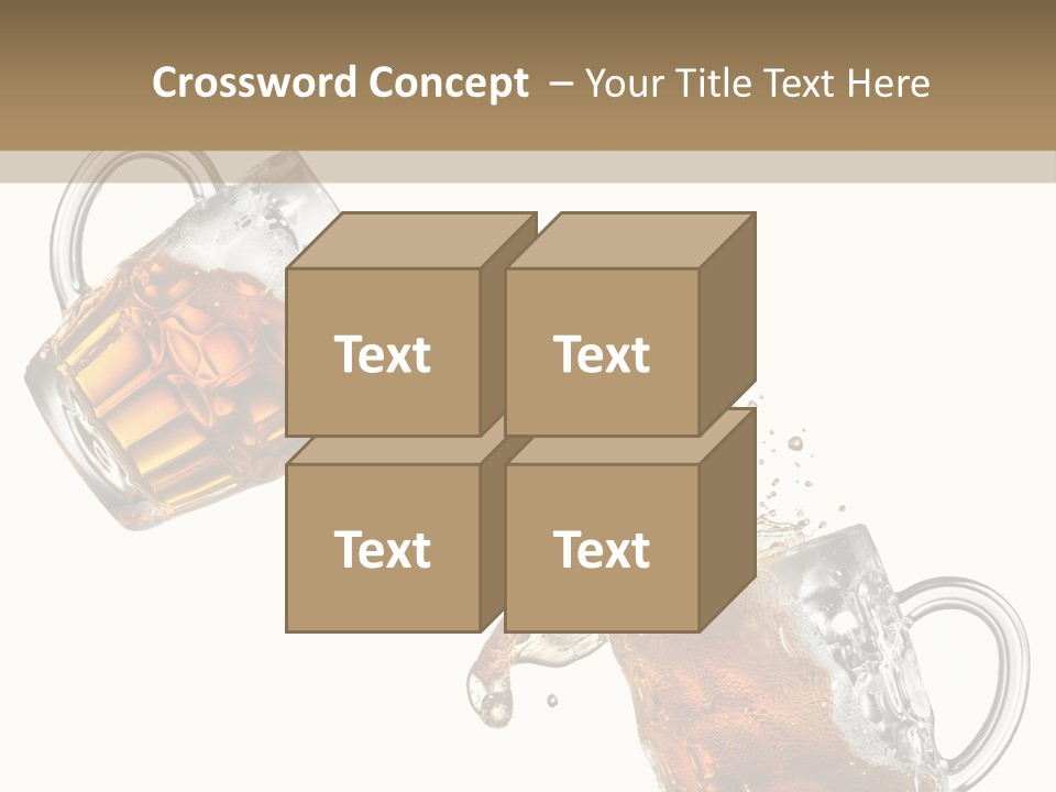 Closeup Flowing Bright PowerPoint Template