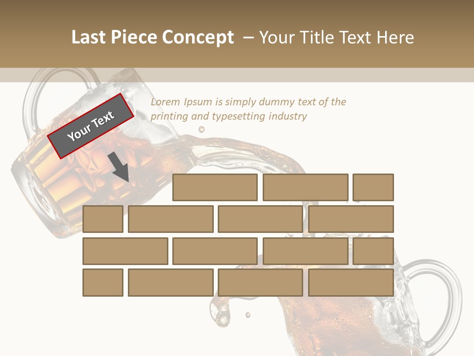 Closeup Flowing Bright PowerPoint Template