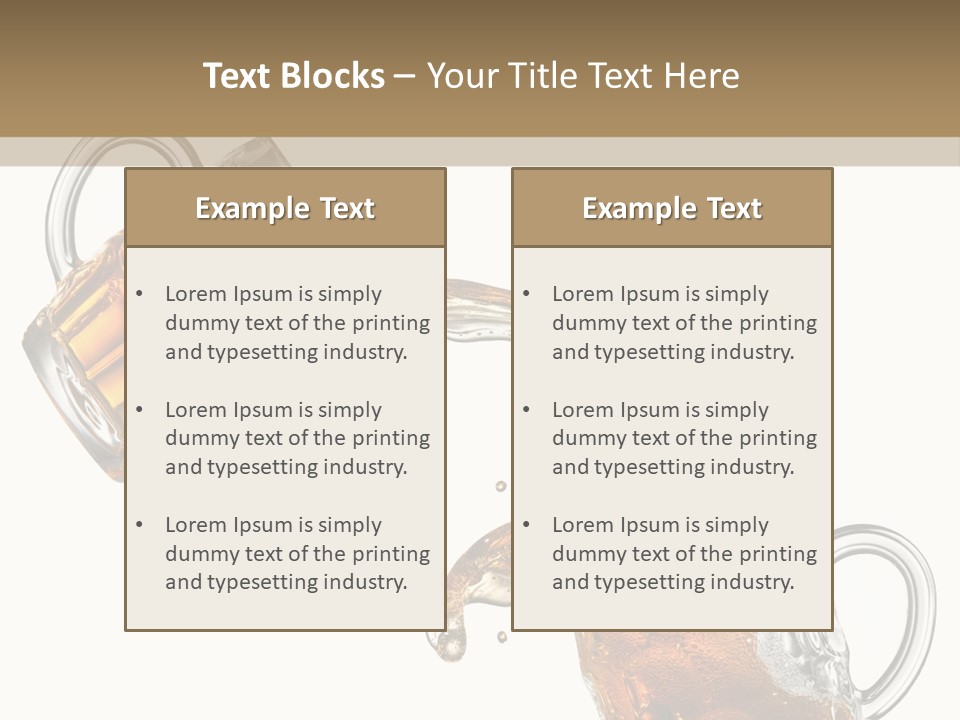 Closeup Flowing Bright PowerPoint Template