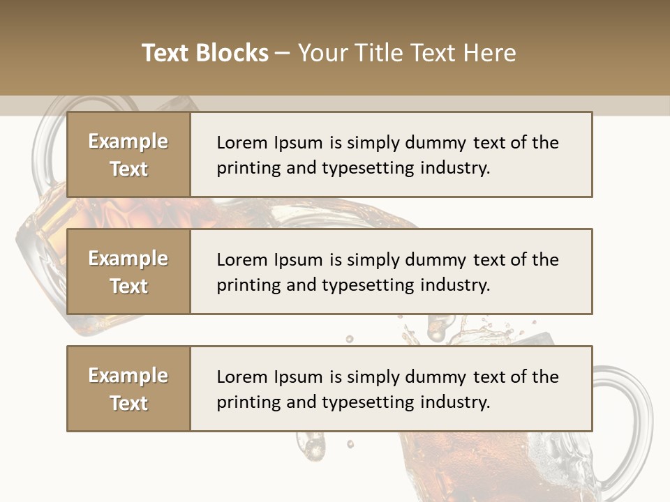 Closeup Flowing Bright PowerPoint Template