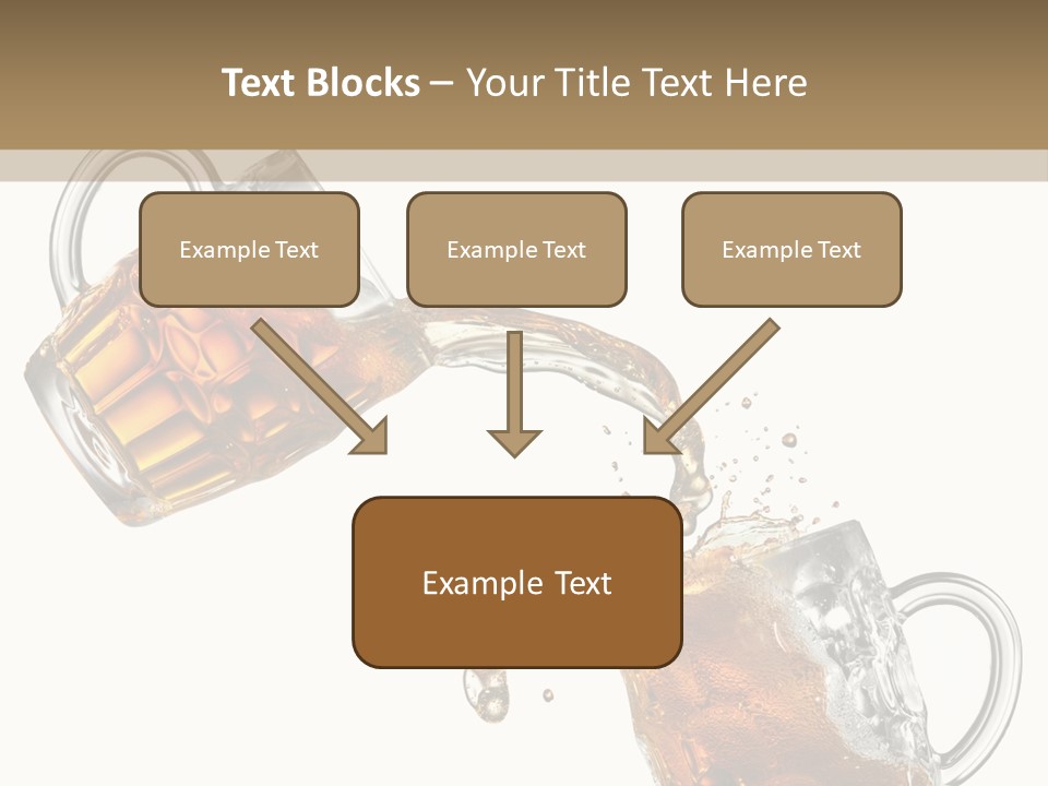 Closeup Flowing Bright PowerPoint Template