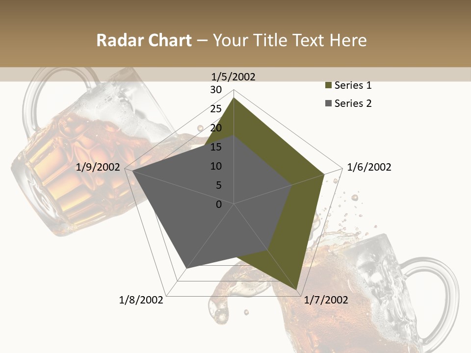 Closeup Flowing Bright PowerPoint Template