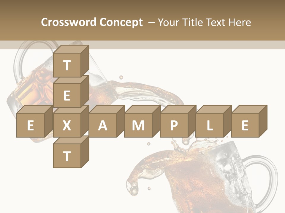 Closeup Flowing Bright PowerPoint Template