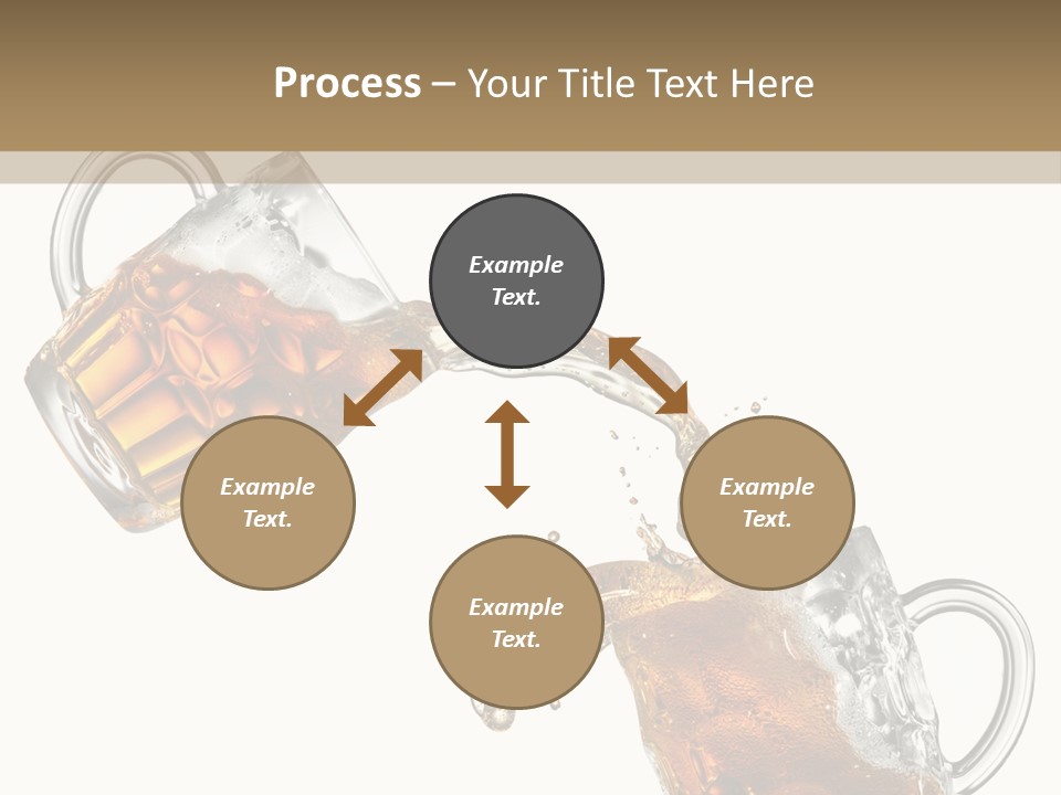 Closeup Flowing Bright PowerPoint Template