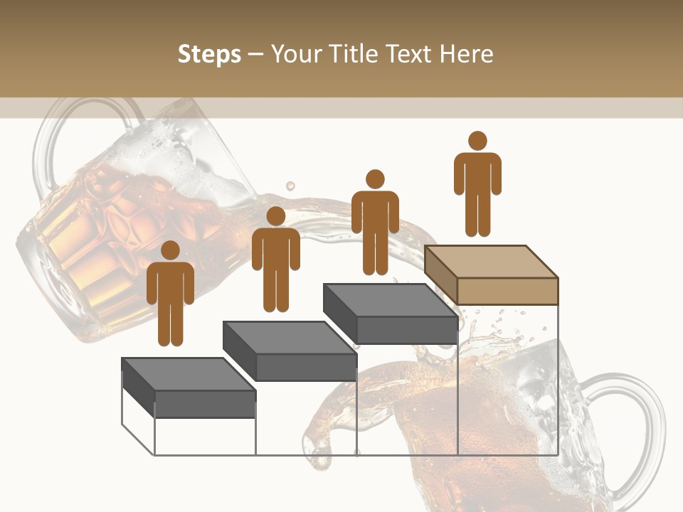Closeup Flowing Bright PowerPoint Template