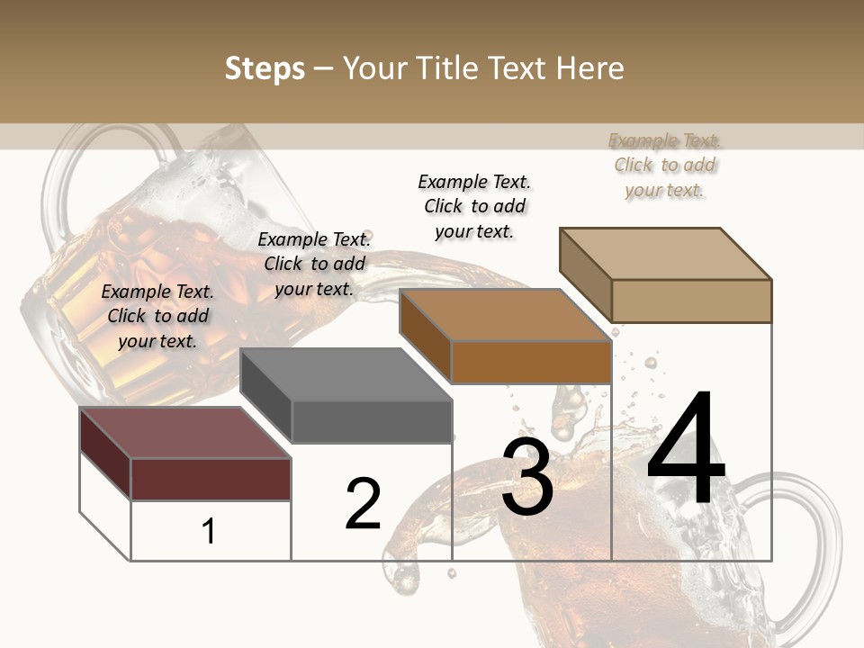 Closeup Flowing Bright PowerPoint Template