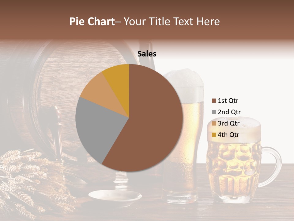 Tap Still Life Glass PowerPoint Template