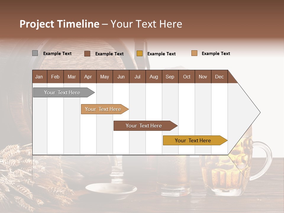 Tap Still Life Glass PowerPoint Template