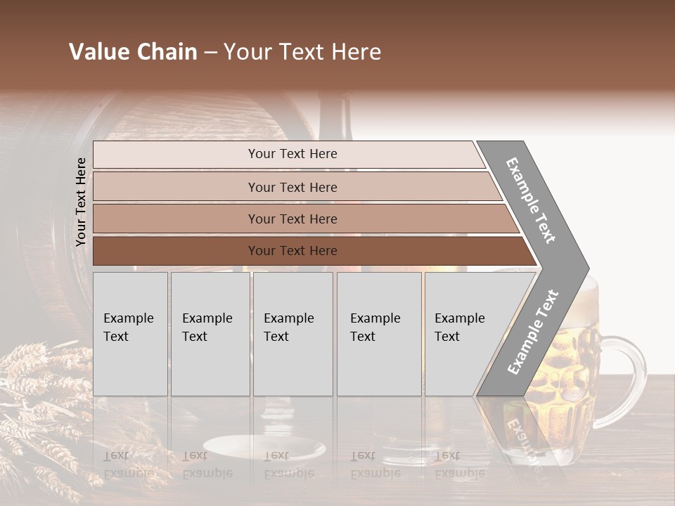 Tap Still Life Glass PowerPoint Template