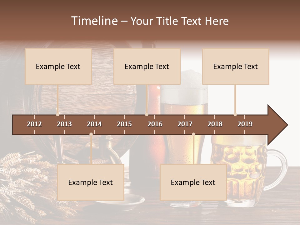 Tap Still Life Glass PowerPoint Template