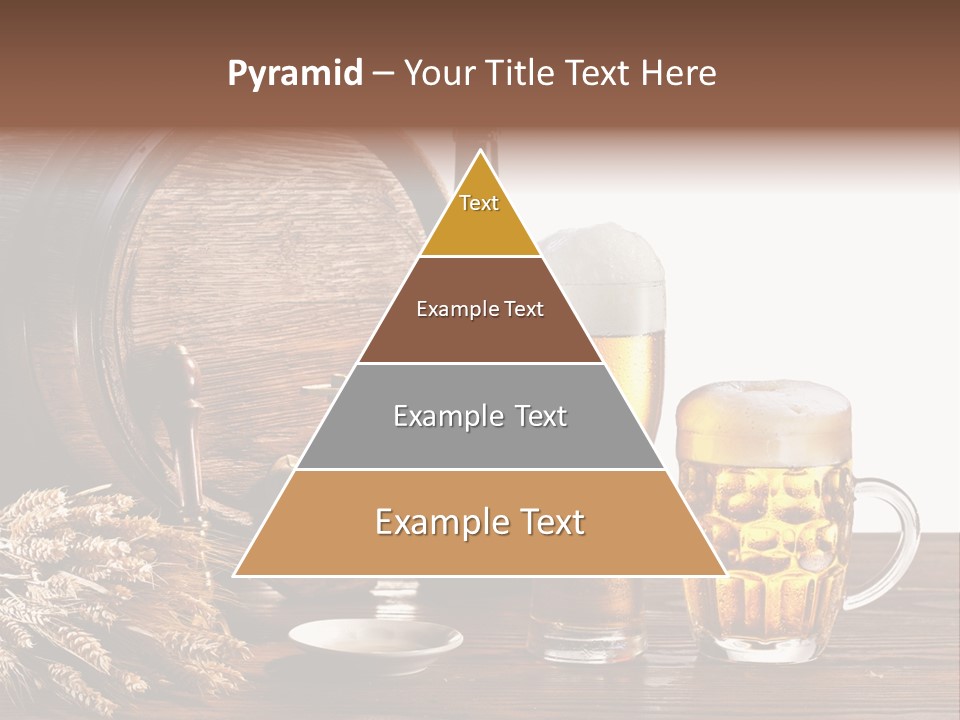 Tap Still Life Glass PowerPoint Template