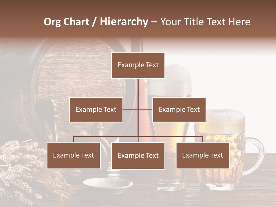 Tap Still Life Glass PowerPoint Template