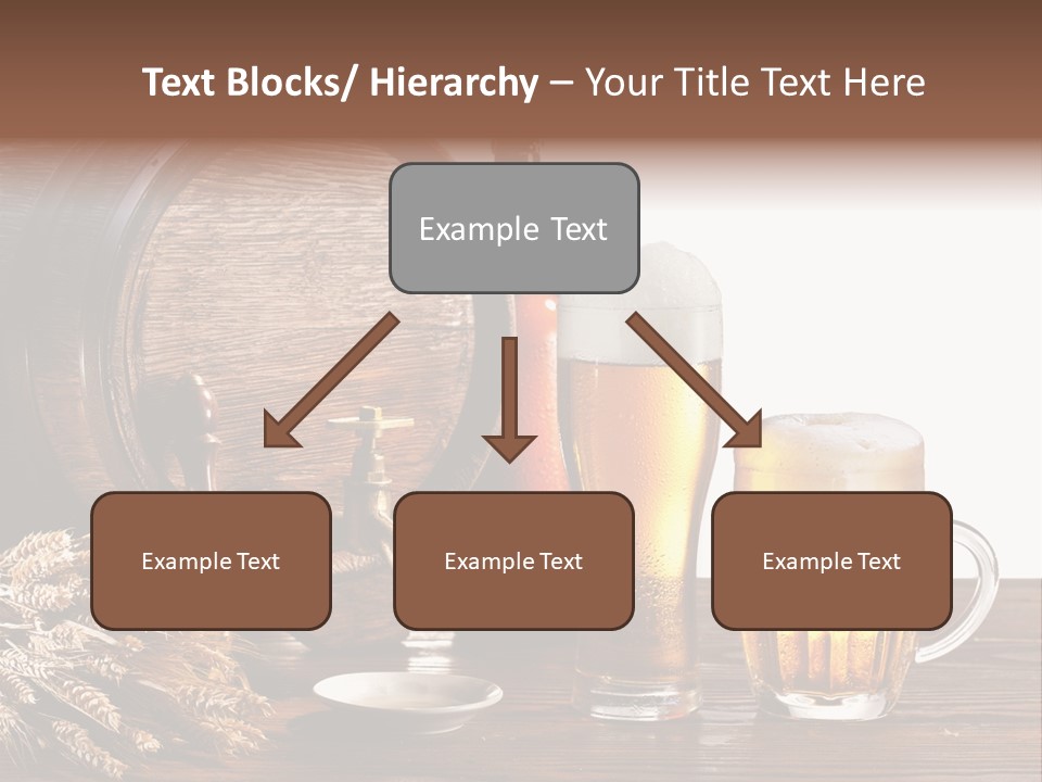 Tap Still Life Glass PowerPoint Template