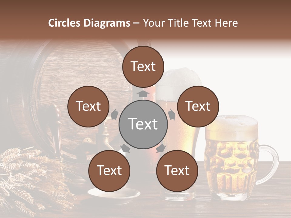 Tap Still Life Glass PowerPoint Template