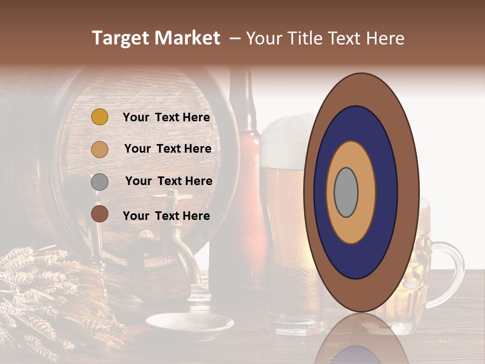 Tap Still Life Glass PowerPoint Template