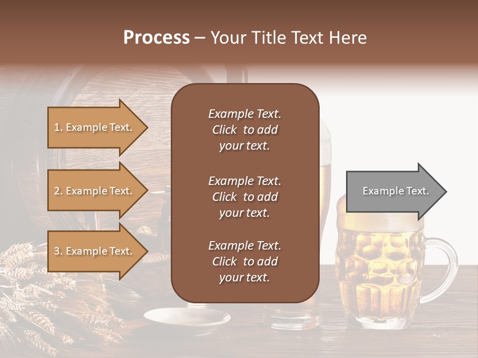 Tap Still Life Glass PowerPoint Template