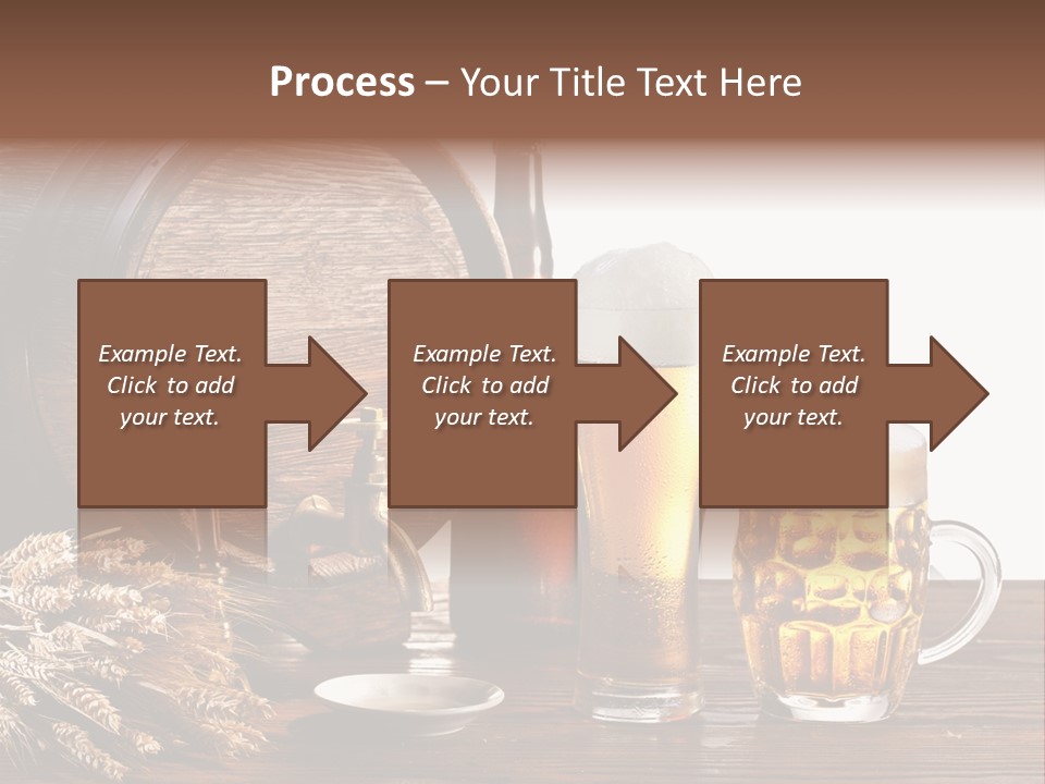 Tap Still Life Glass PowerPoint Template