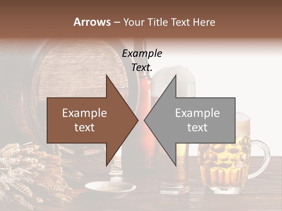 Tap Still Life Glass PowerPoint Template