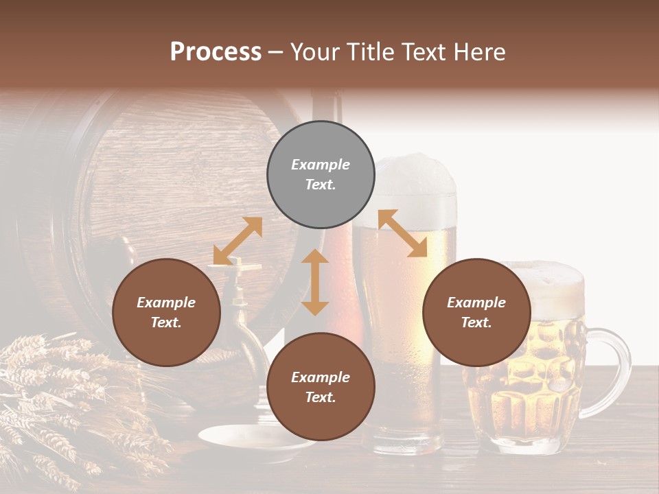 Tap Still Life Glass PowerPoint Template