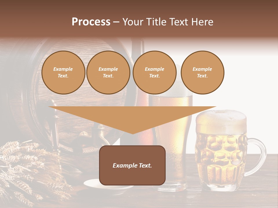 Tap Still Life Glass PowerPoint Template