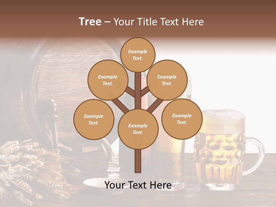 Tap Still Life Glass PowerPoint Template