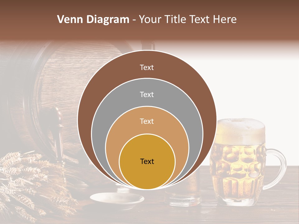 Tap Still Life Glass PowerPoint Template
