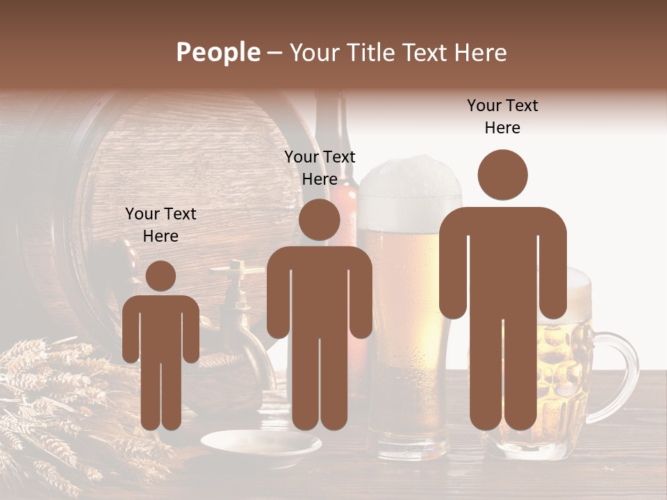 Tap Still Life Glass PowerPoint Template