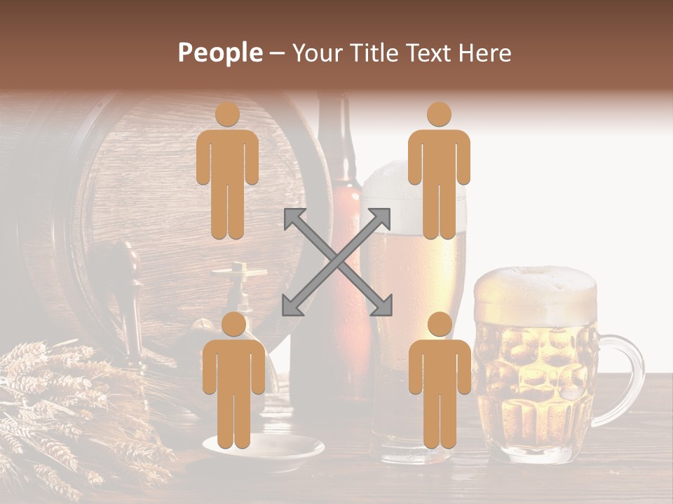 Tap Still Life Glass PowerPoint Template