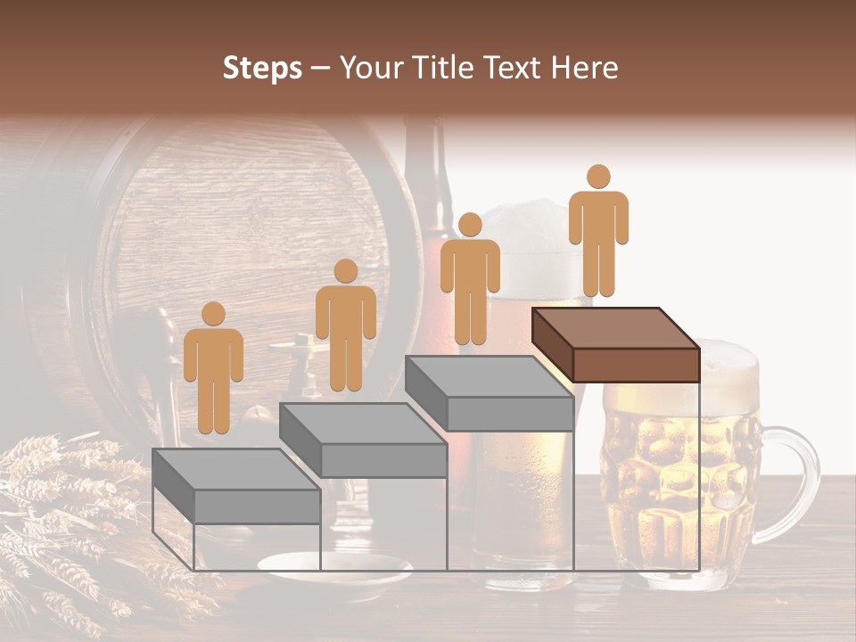 Tap Still Life Glass PowerPoint Template