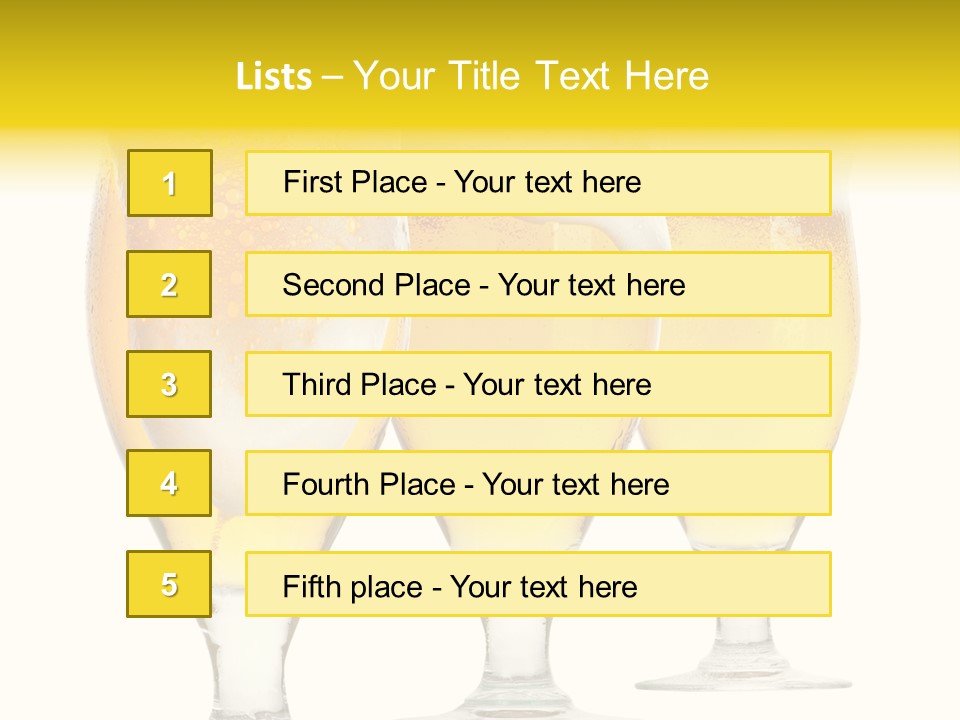 Drink Close Party PowerPoint Template