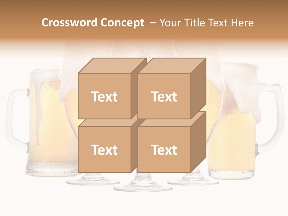 Life Bubbles Drink PowerPoint Template
