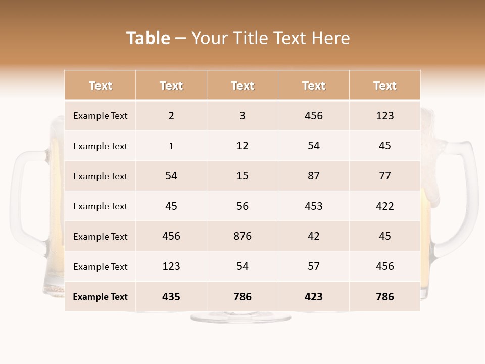 Life Bubbles Drink PowerPoint Template