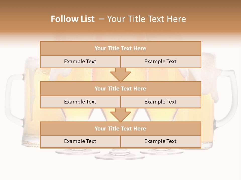 Life Bubbles Drink PowerPoint Template