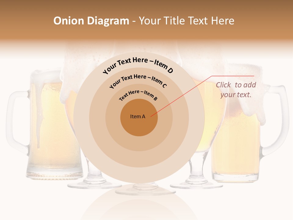 Life Bubbles Drink PowerPoint Template