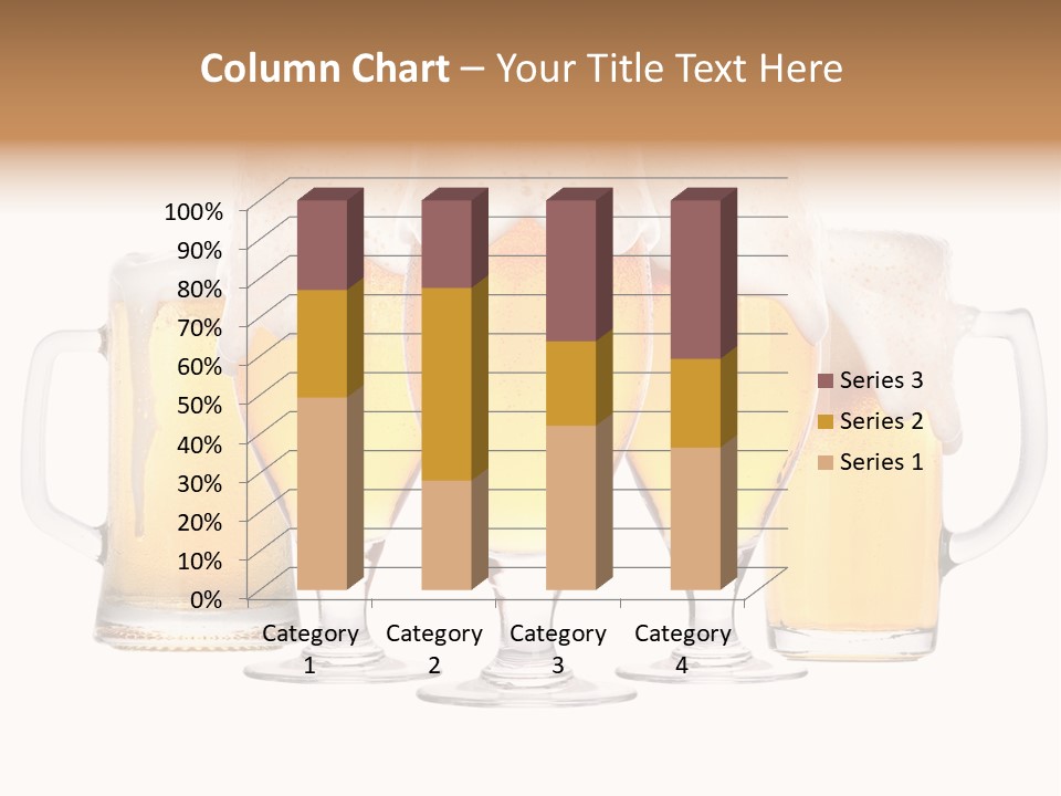 Life Bubbles Drink PowerPoint Template