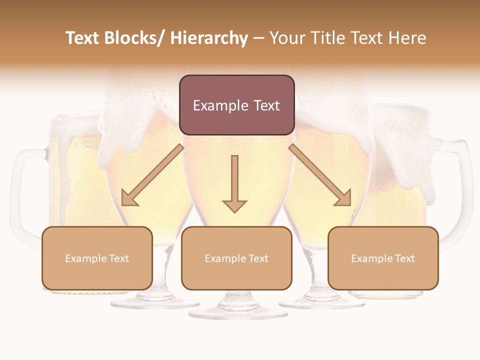 Life Bubbles Drink PowerPoint Template