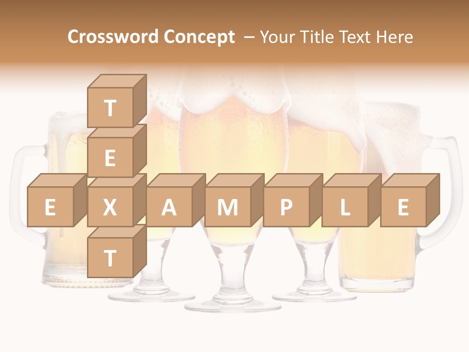 Life Bubbles Drink PowerPoint Template