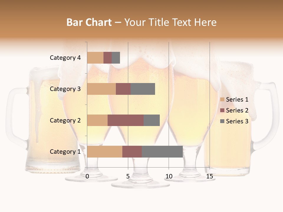 Life Bubbles Drink PowerPoint Template