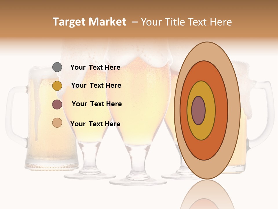 Life Bubbles Drink PowerPoint Template