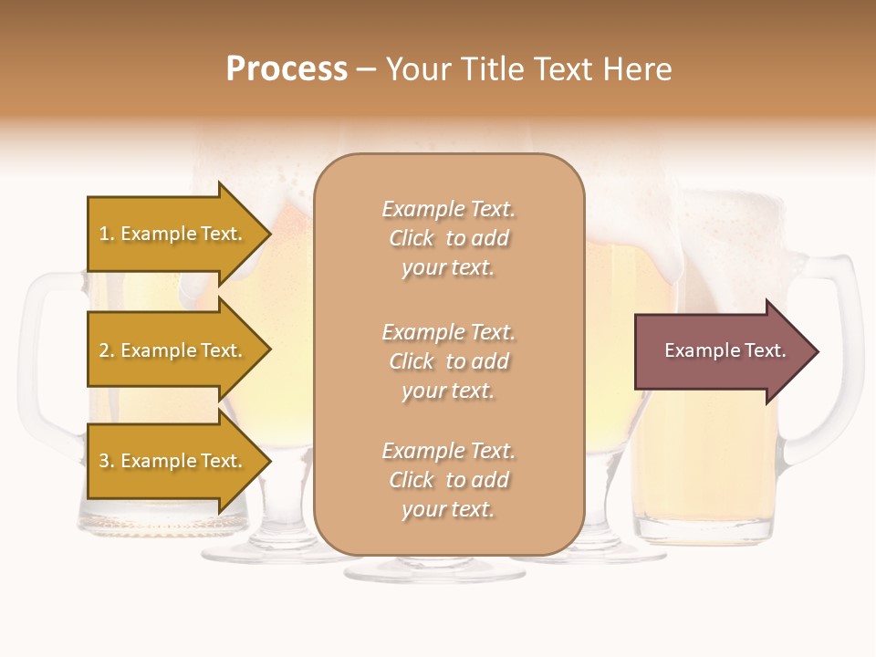 Life Bubbles Drink PowerPoint Template