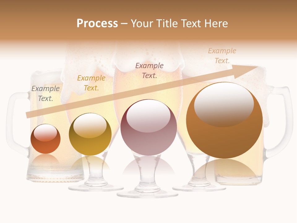 Life Bubbles Drink PowerPoint Template