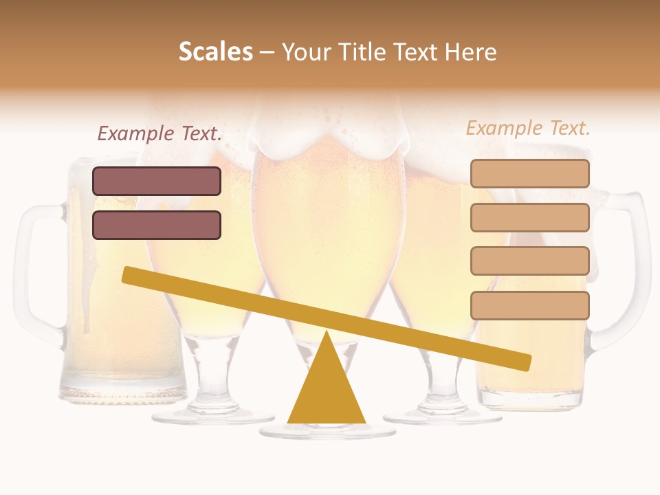 Life Bubbles Drink PowerPoint Template