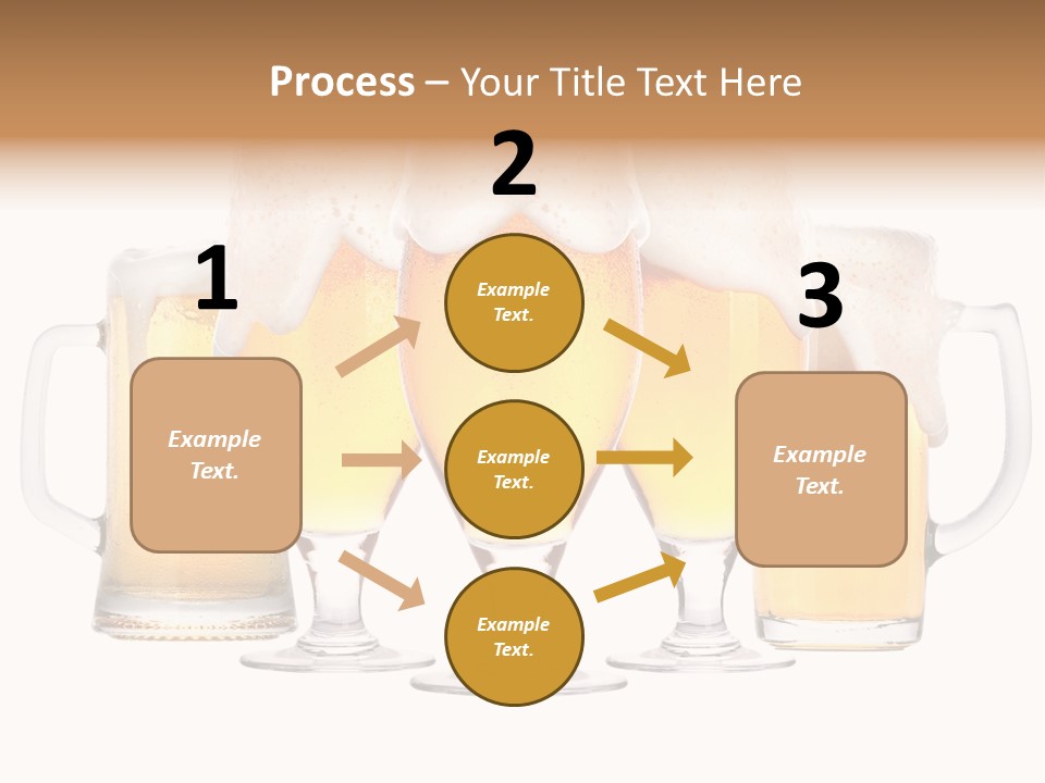 Life Bubbles Drink PowerPoint Template