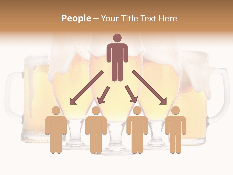 Life Bubbles Drink PowerPoint Template