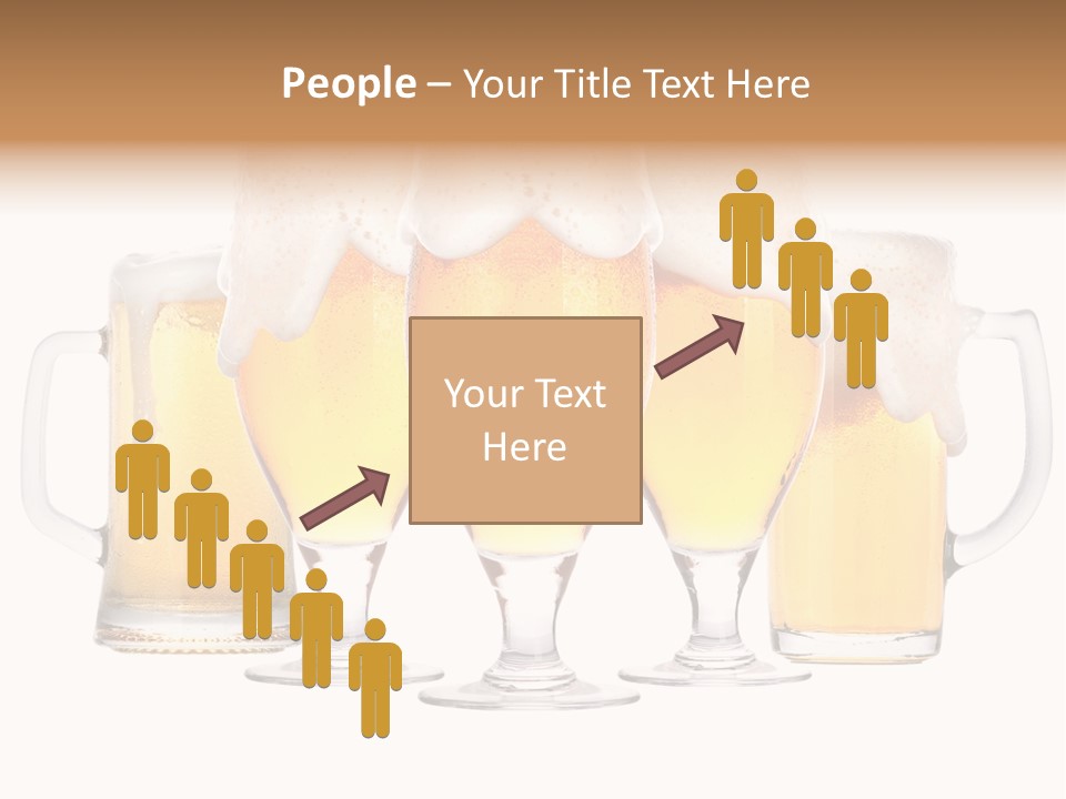 Life Bubbles Drink PowerPoint Template