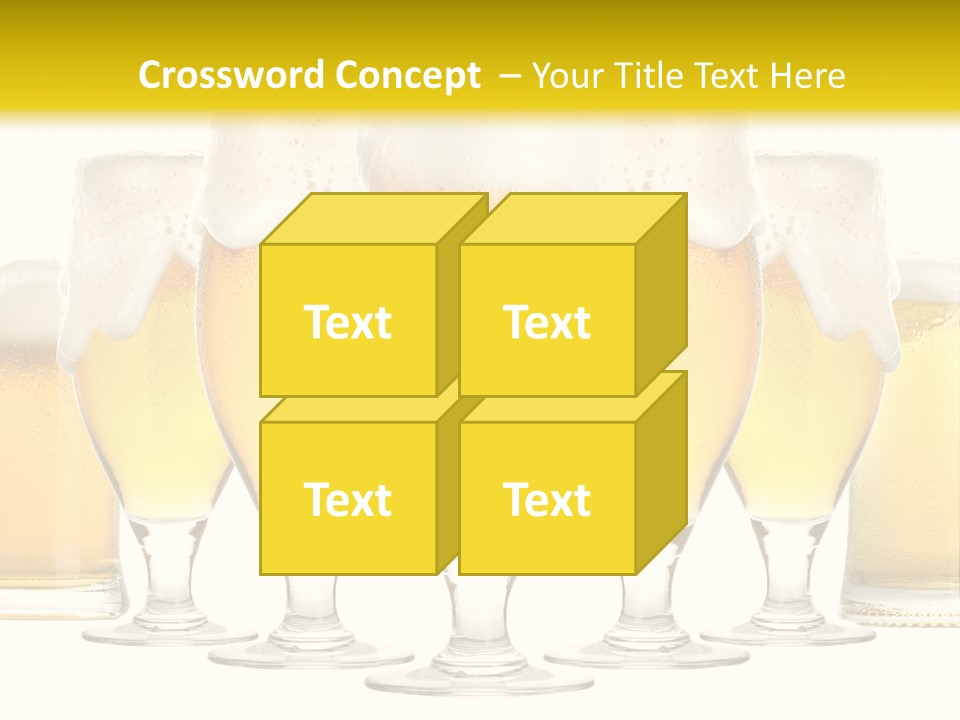 Beaker Brewery Alcohol PowerPoint Template