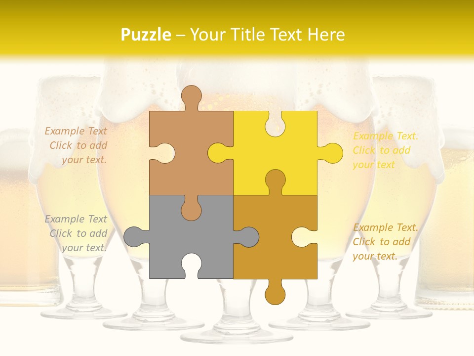 Beaker Brewery Alcohol PowerPoint Template