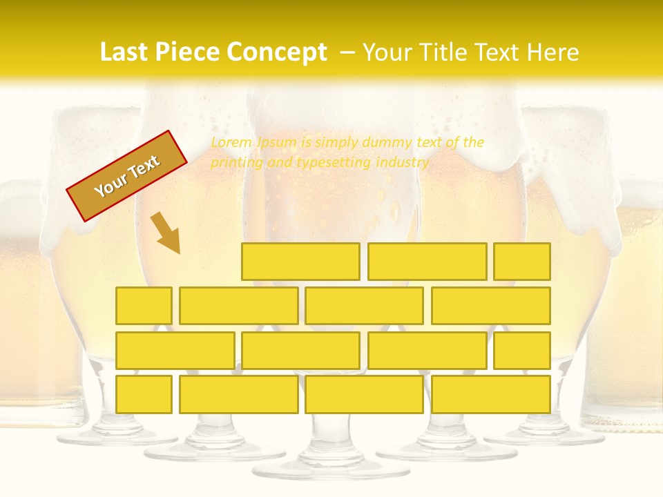Beaker Brewery Alcohol PowerPoint Template