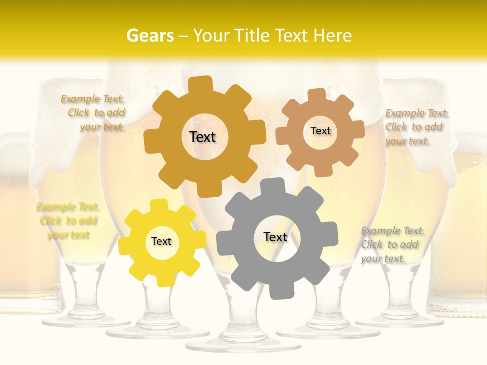 Beaker Brewery Alcohol PowerPoint Template