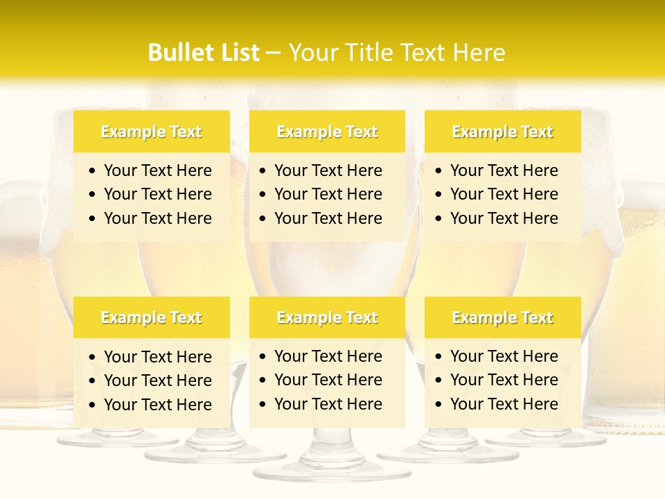 Beaker Brewery Alcohol PowerPoint Template